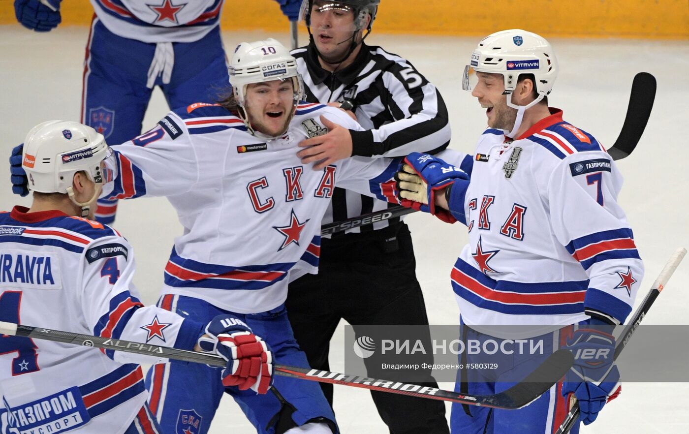 Хоккей. КХЛ. Матч "Спартак"- СКА