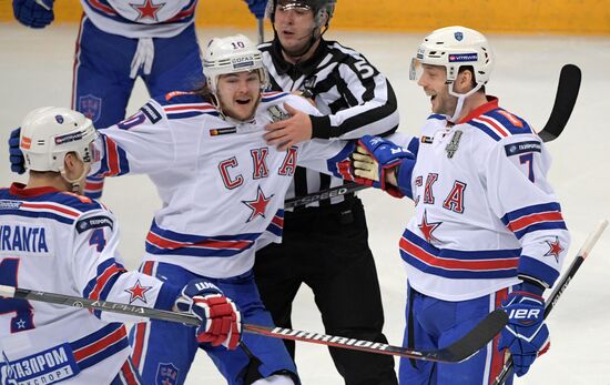 Хоккей. КХЛ. Матч "Спартак"- СКА