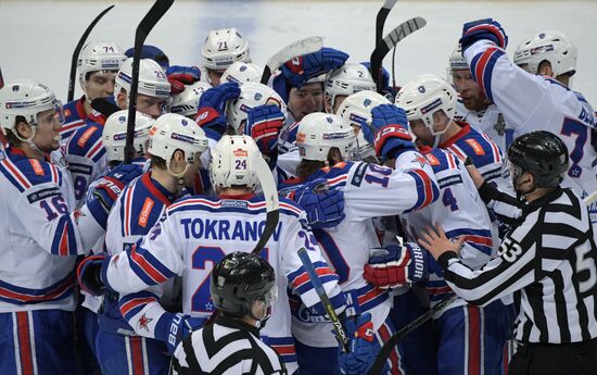 Хоккей. КХЛ. Матч "Спартак"- СКА