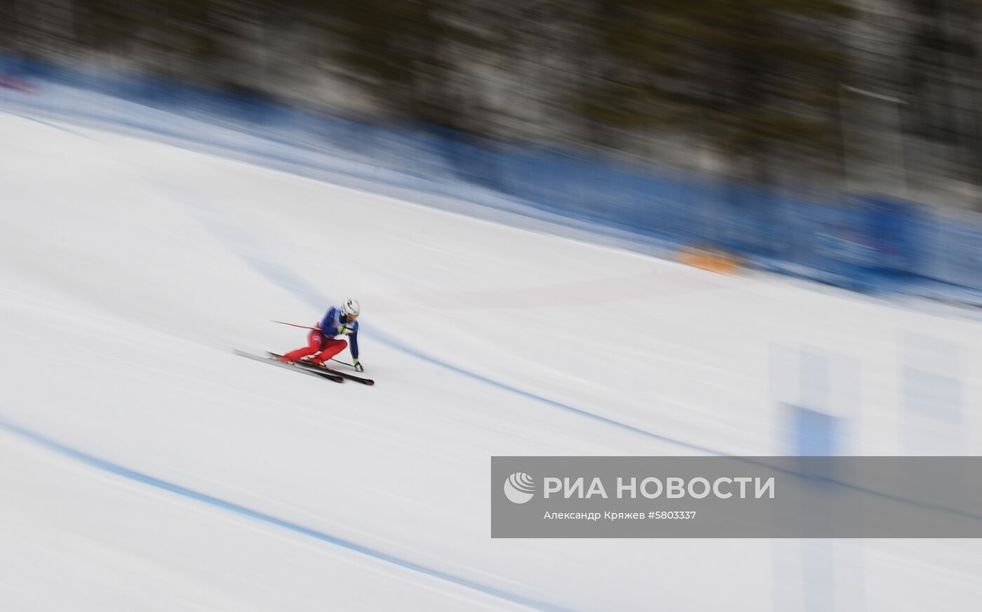 Универсиада-2019. Горнолыжный спорт. Мужчины. Суперкомбинация