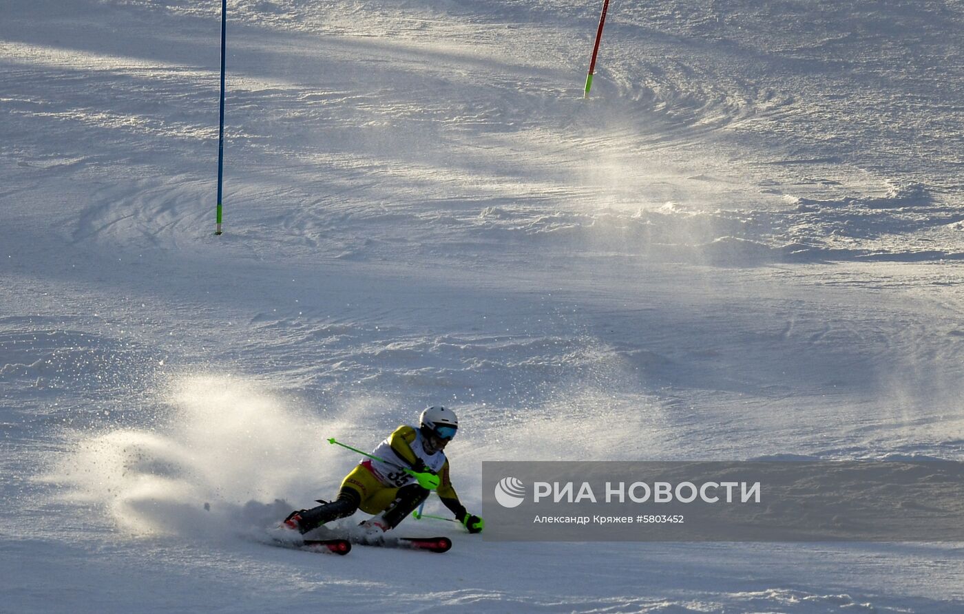 Универсиада-2019. Горнолыжный спорт. Мужчины. Суперкомбинация