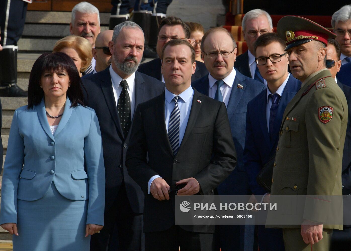 Официальный визит премьер-министра РФ Д. Медведева в Болгарию. День второй