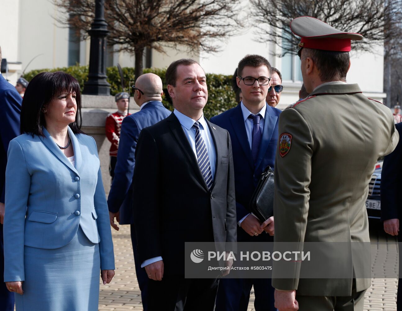 Официальный визит премьер-министра РФ Д. Медведева в Болгарию. День второй