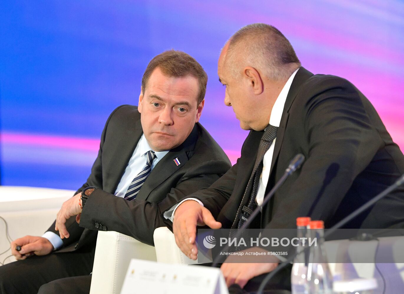 Официальный визит премьер-министра РФ Д. Медведева в Болгарию. День второй