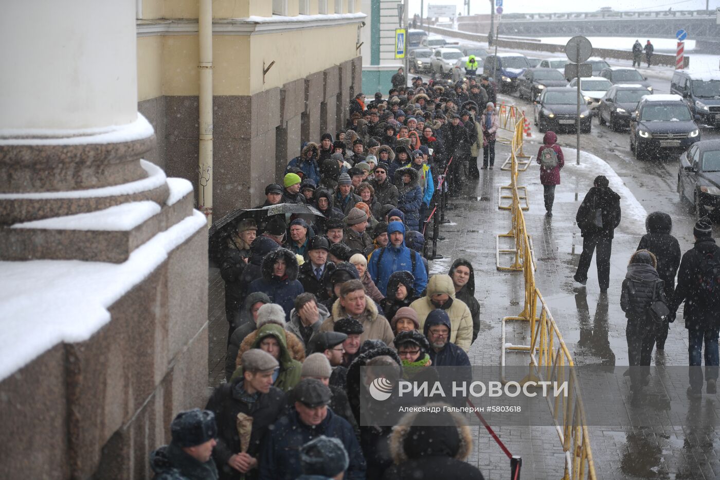 Прощание с академиком Ж. Алферовым 