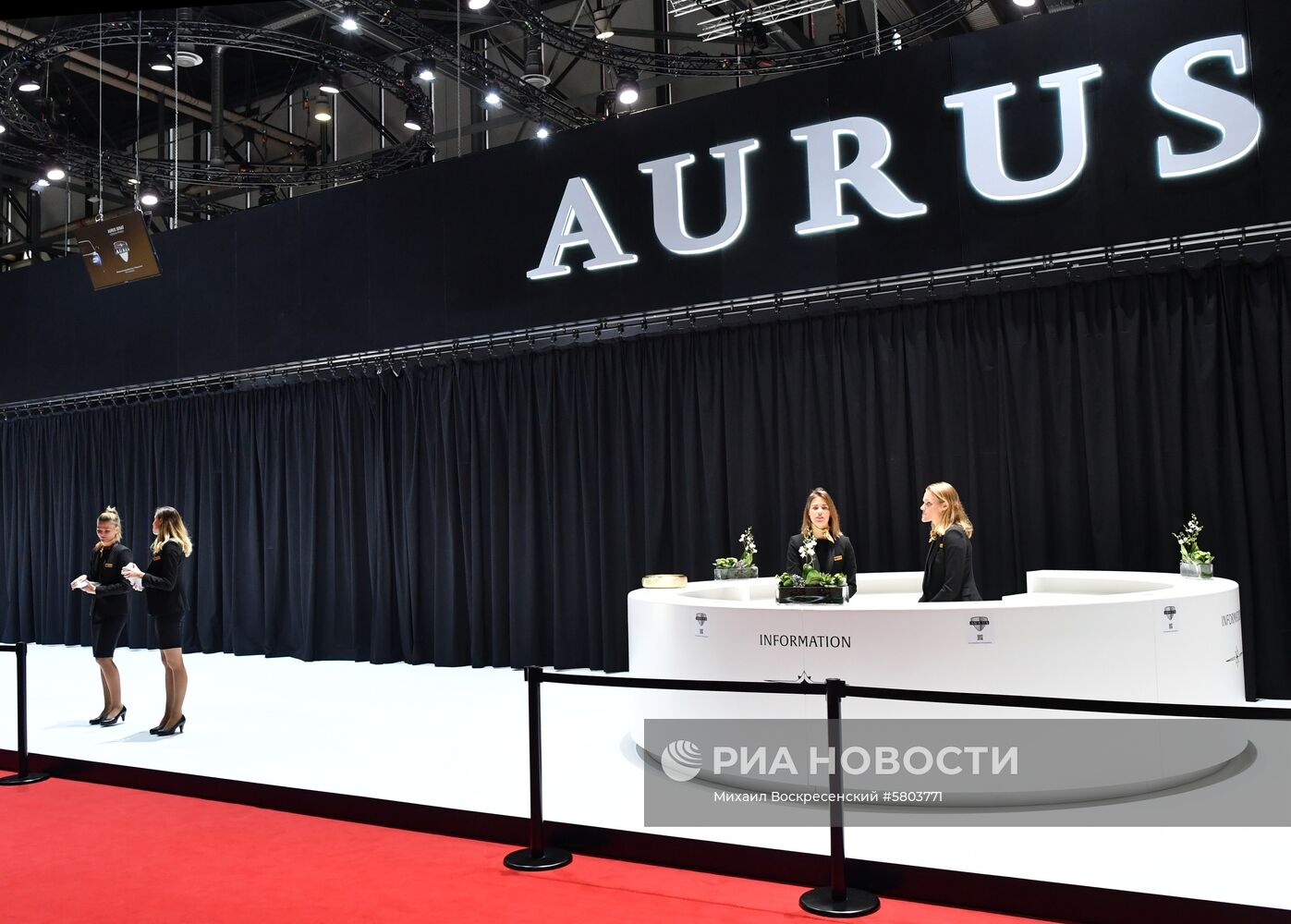 Премьера автомобиля Aurus на Женевском автосалоне