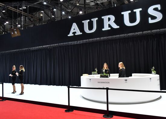 Премьера автомобиля Aurus на Женевском автосалоне