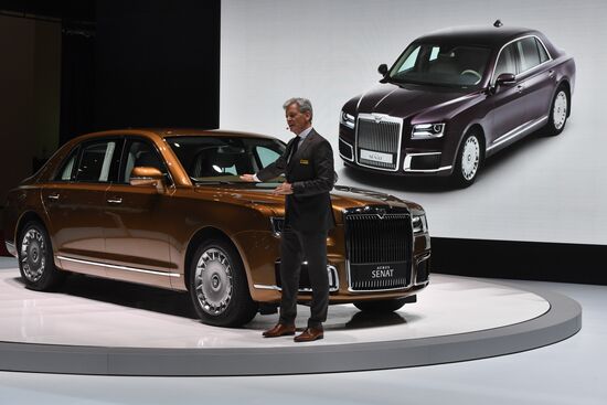 Премьера автомобиля Aurus на Женевском автосалоне