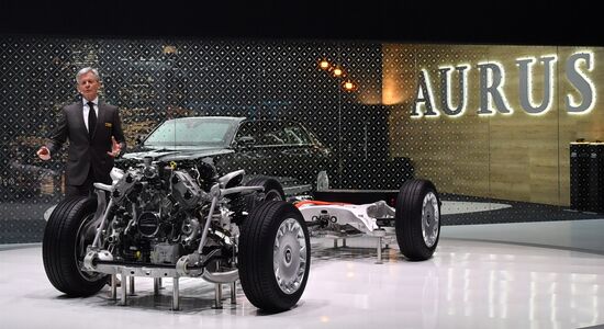 Премьера автомобиля Aurus на Женевском автосалоне