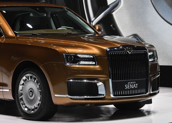 Премьера автомобиля Aurus на Женевском автосалоне