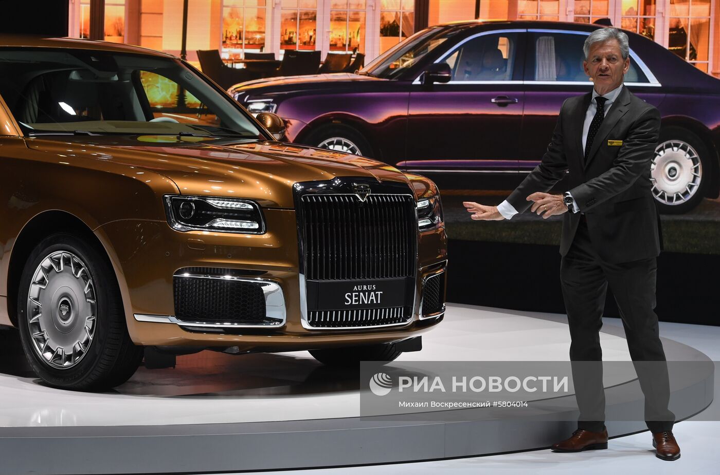 Премьера автомобиля Aurus на Женевском автосалоне