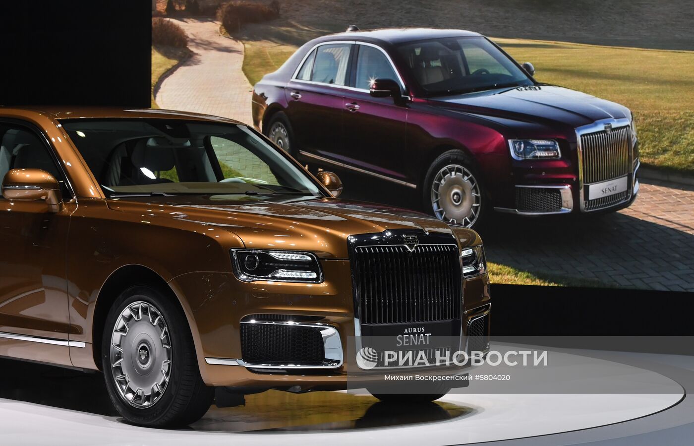 Премьера автомобиля Aurus на Женевском автосалоне