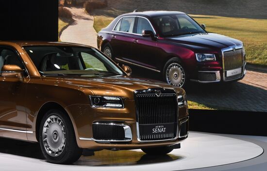 Премьера автомобиля Aurus на Женевском автосалоне