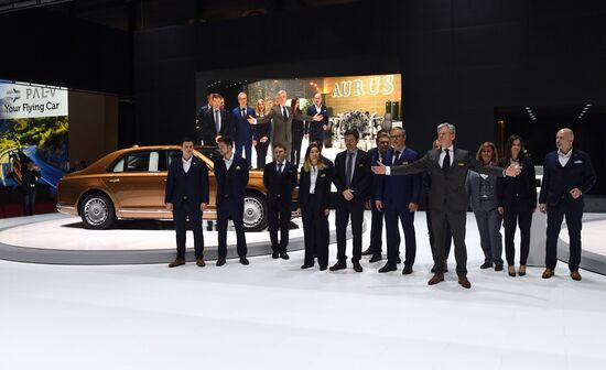 Премьера автомобиля Aurus на Женевском автосалоне