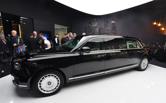 Премьера автомобиля Aurus на Женевском автосалоне