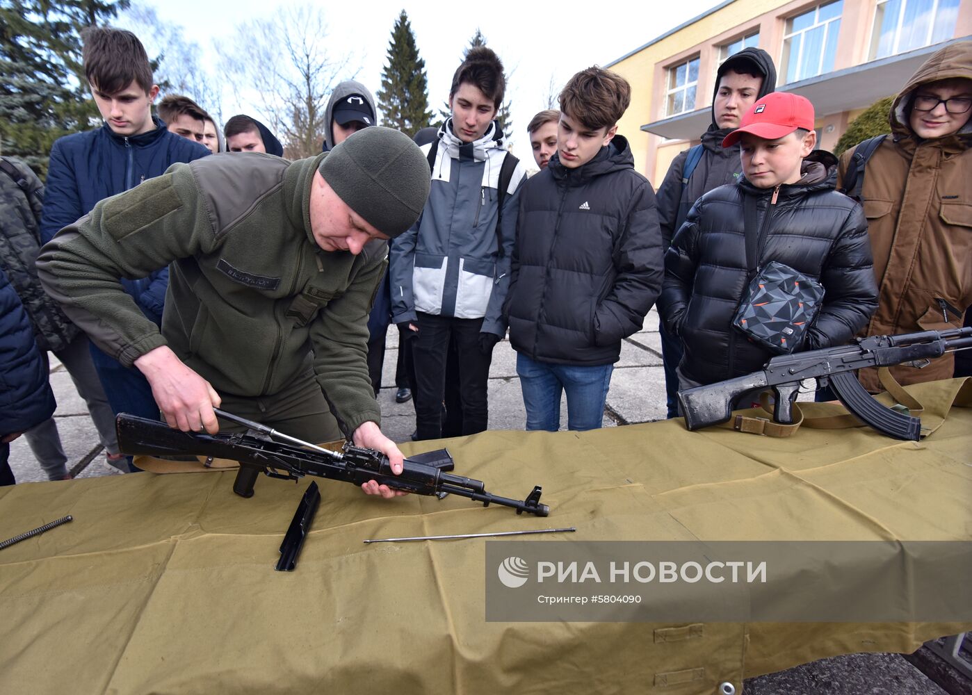 День открытых дверей в подразделении Нацгвардии Украины во Львове