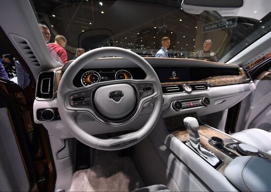 Премьера автомобиля Aurus на Женевском автосалоне