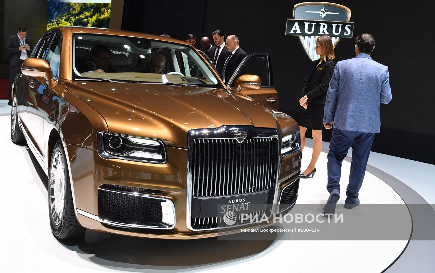 Премьера автомобиля Aurus на Женевском автосалоне