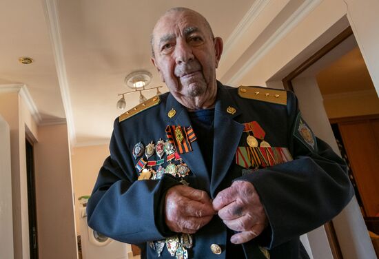 Ветеран Великой Отечественной войны Сергей Оганесян