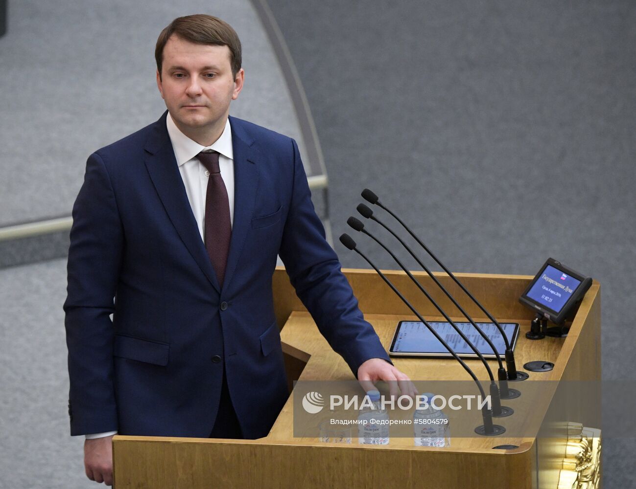 Пленарное заседание Госдумы РФ