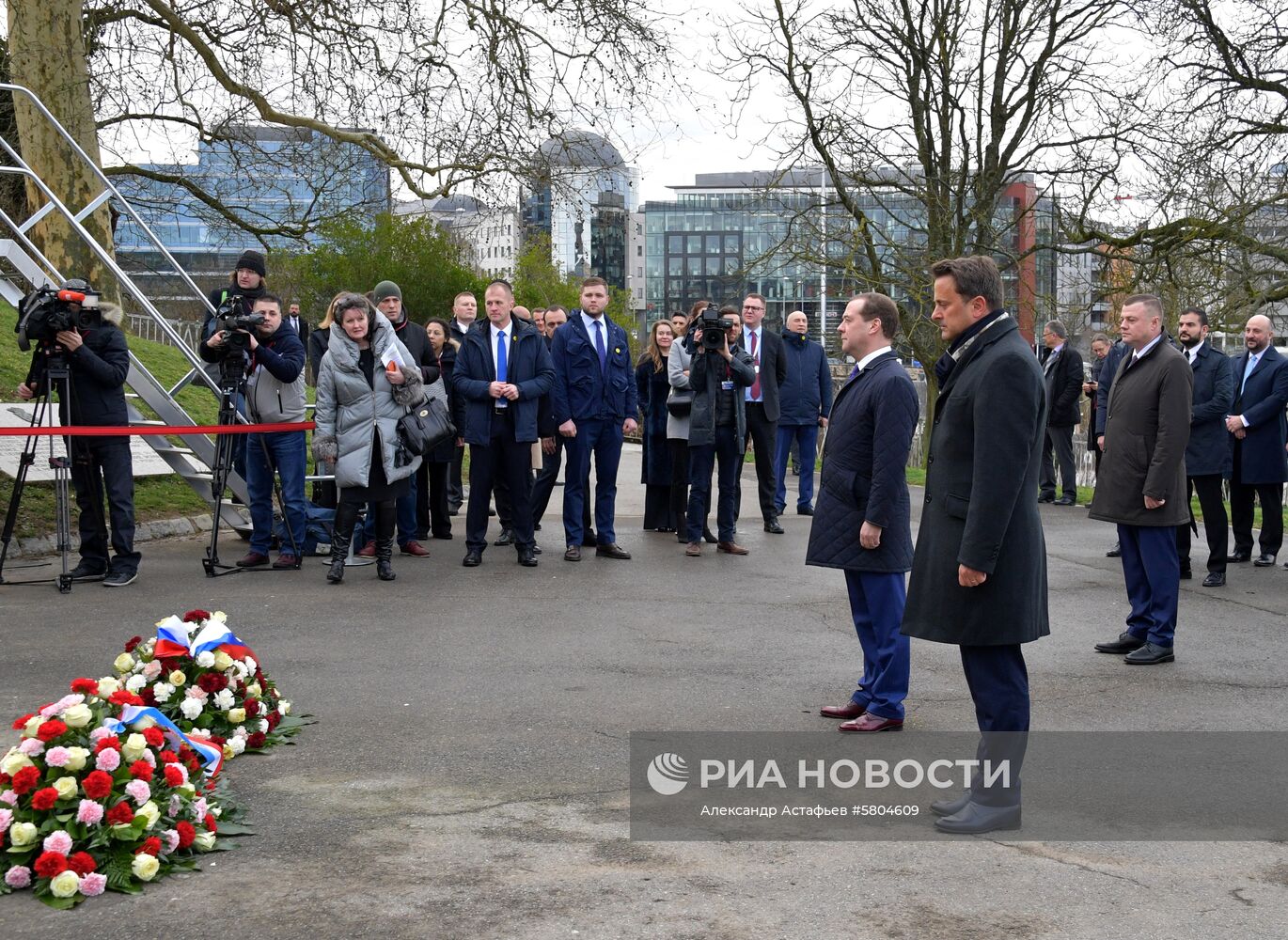 Официальный визит премьер-министра РФ Д. Медведева в Великое Герцогство Люксембург. День второй