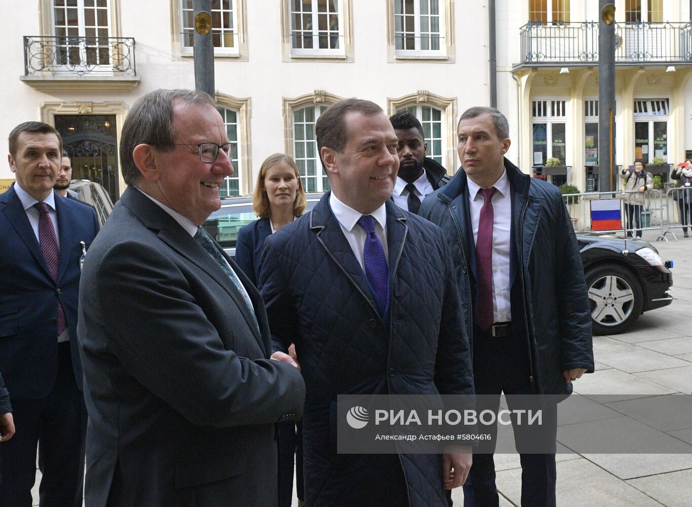 Официальный визит премьер-министра РФ Д. Медведева в Великое Герцогство Люксембург. День второй