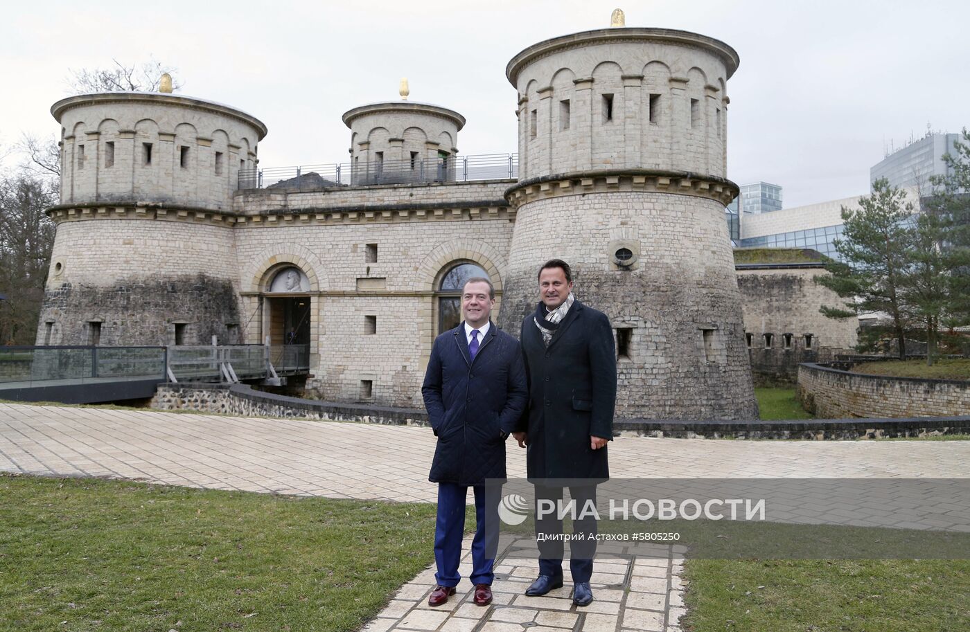 Официальный визит премьер-министра РФ Д. Медведева в Великое Герцогство Люксембург. День второй