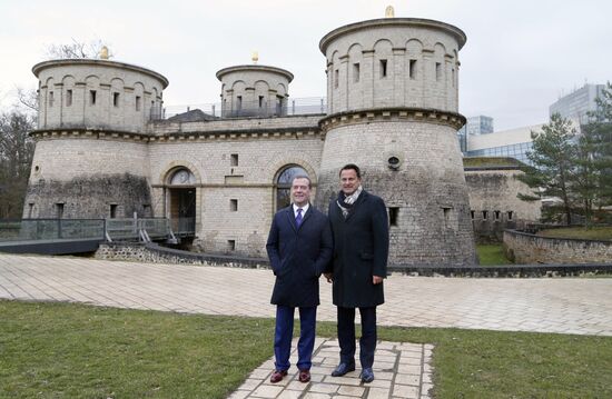 Официальный визит премьер-министра РФ Д. Медведева в Великое Герцогство Люксембург. День второй