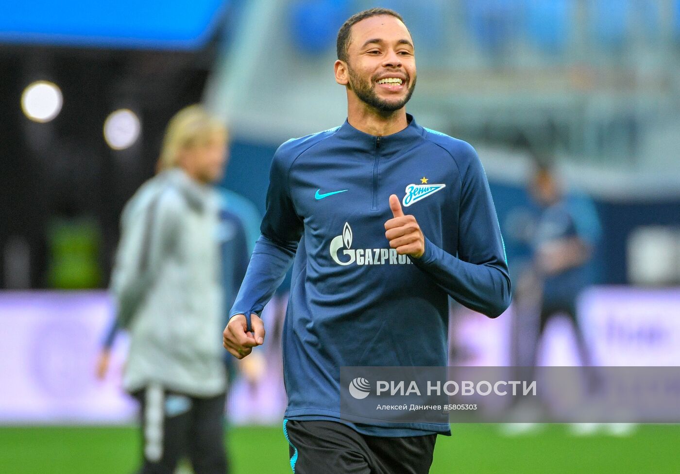 Футбол. Лига Европы. Тренировка ФК "Зенит"