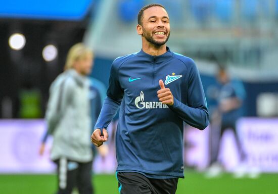 Футбол. Лига Европы. Тренировка ФК "Зенит"