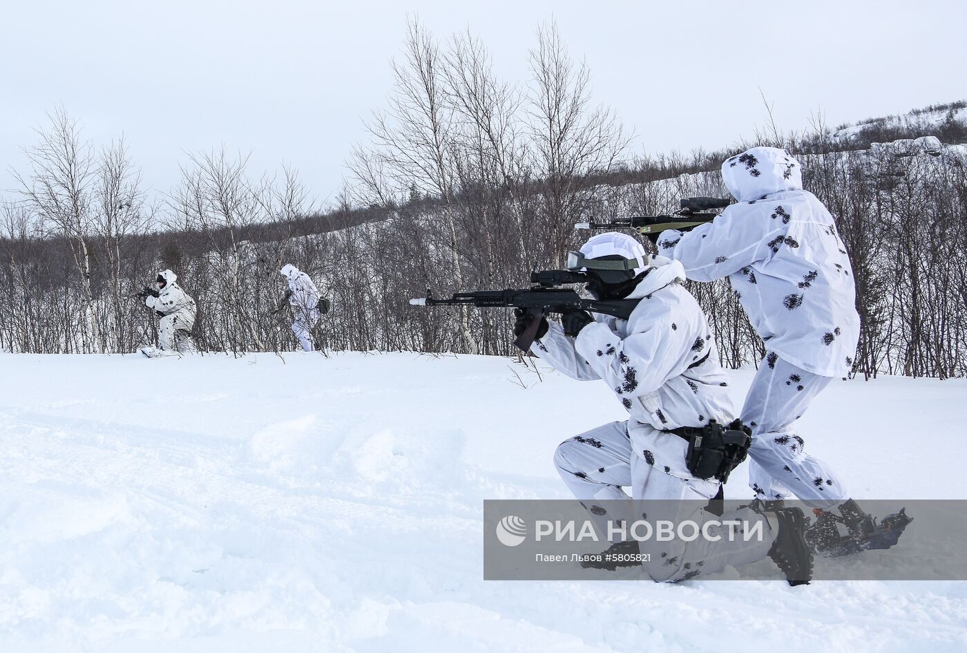 Учения Росгвардии в Мурманской области