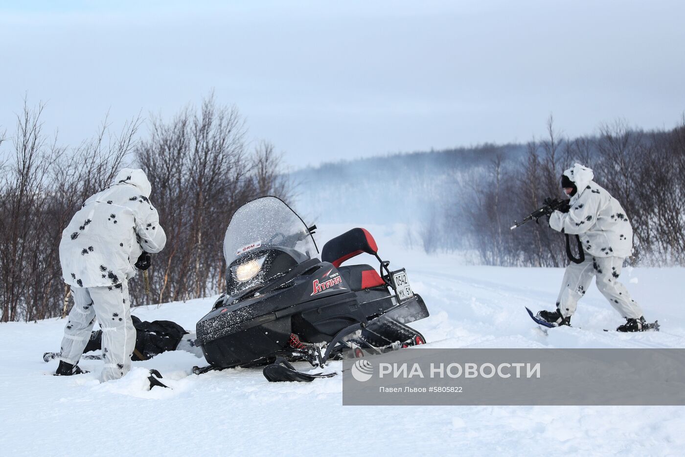 Учения Росгвардии в Мурманской области