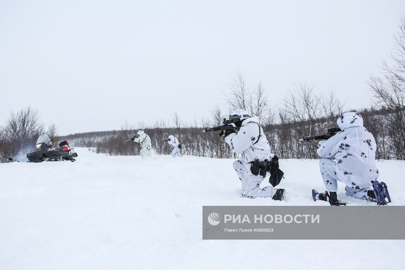 Учения Росгвардии в Мурманской области