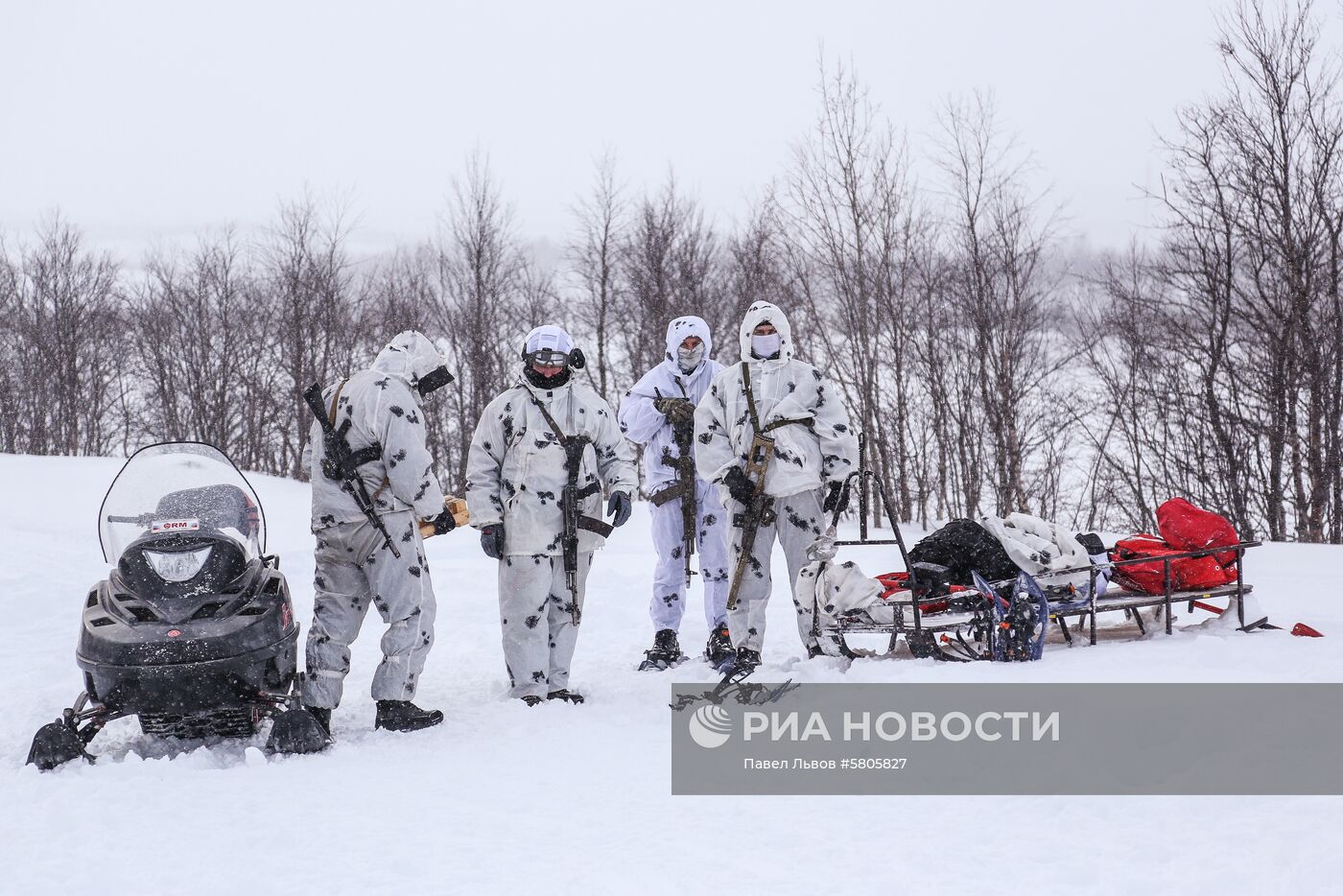 Учения Росгвардии в Мурманской области