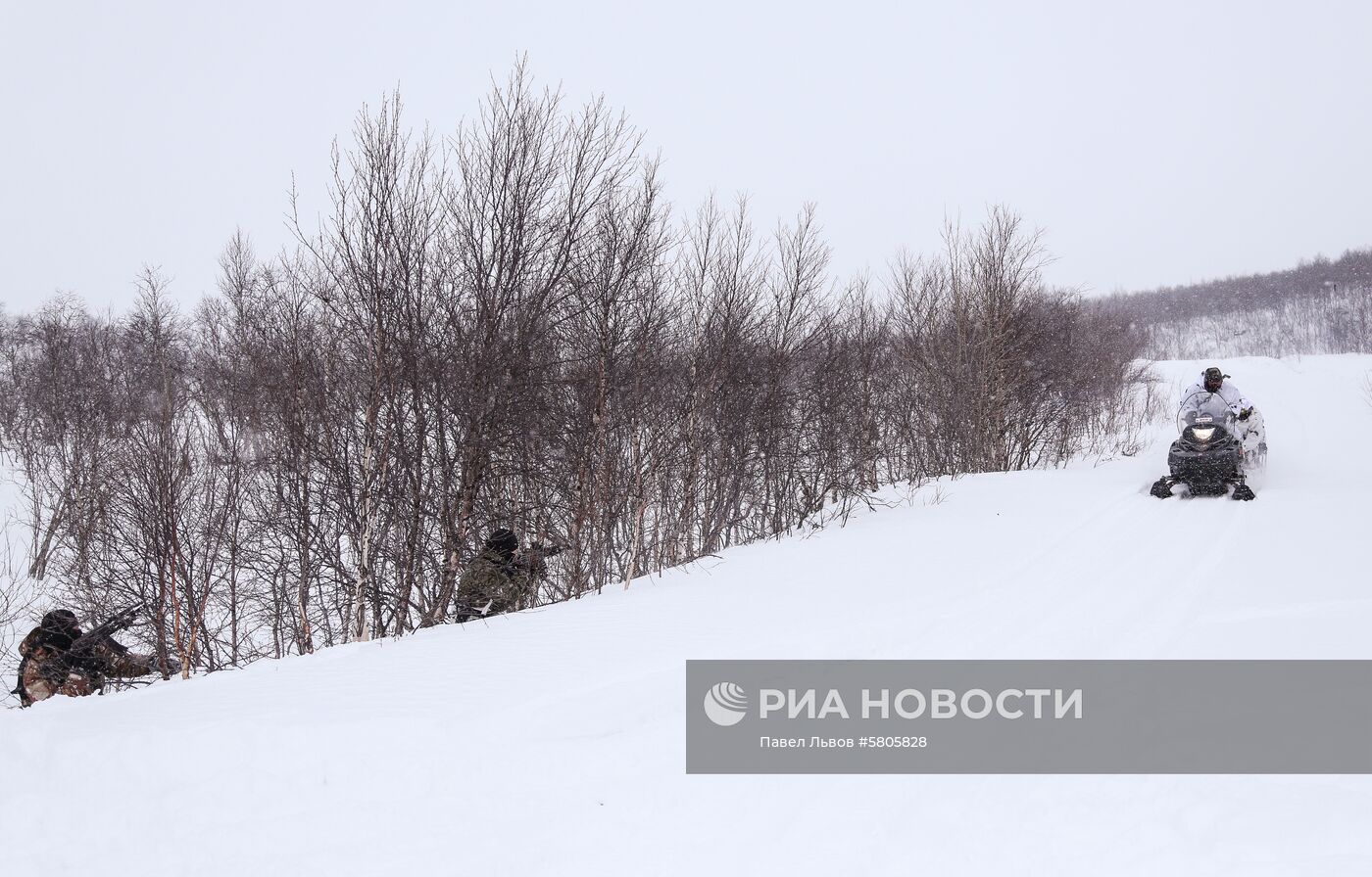 Учения Росгвардии в Мурманской области