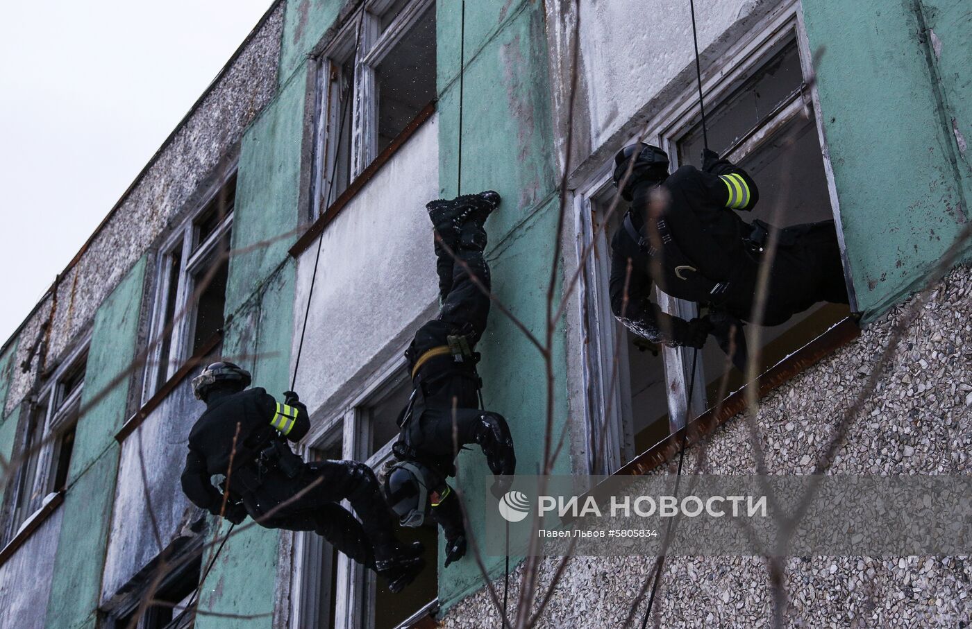 Учения Росгвардии в Мурманской области