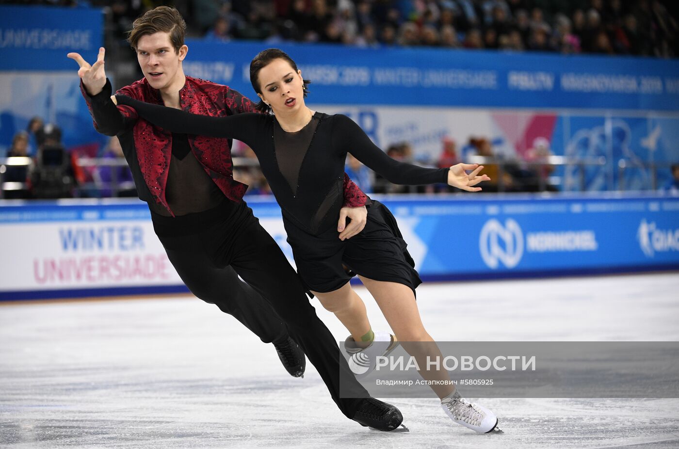 Универсиада-2019. Фигурное катание. Танцы. Ритмический танец