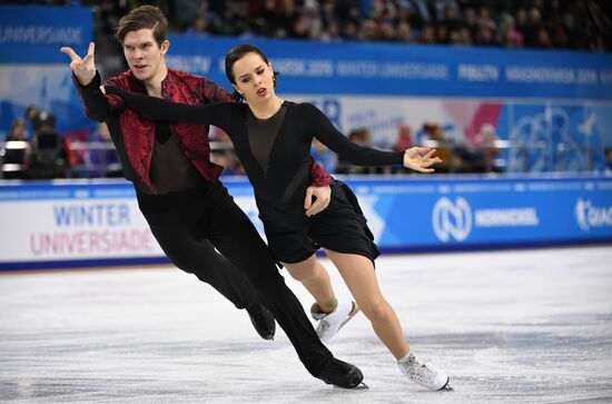Универсиада-2019. Фигурное катание. Танцы. Ритмический танец