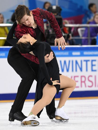 Универсиада-2019. Фигурное катание. Танцы. Ритмический танец