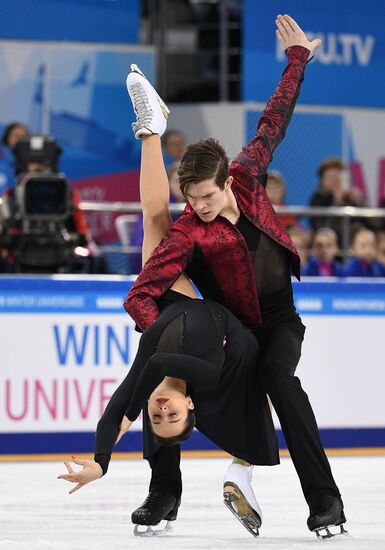 Универсиада-2019. Фигурное катание. Танцы. Ритмический танец