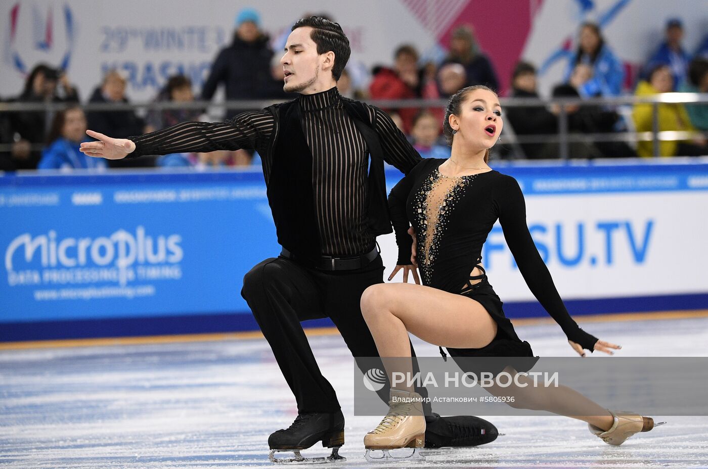 Универсиада-2019. Фигурное катание. Танцы. Ритмический танец