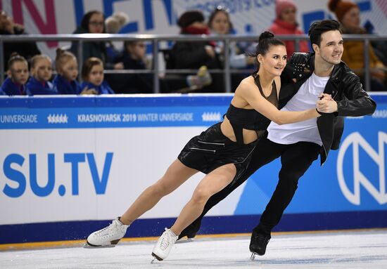 Универсиада-2019. Фигурное катание. Танцы. Ритмический танец