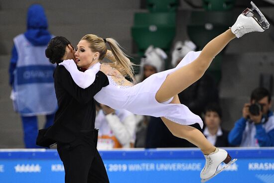Универсиада-2019. Фигурное катание. Танцы. Ритмический танец