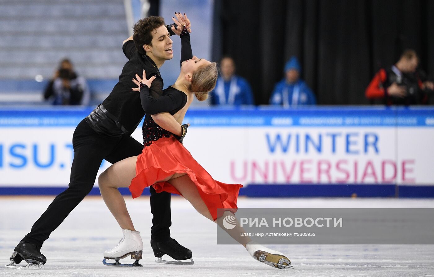 Универсиада-2019. Фигурное катание. Танцы. Ритмический танец