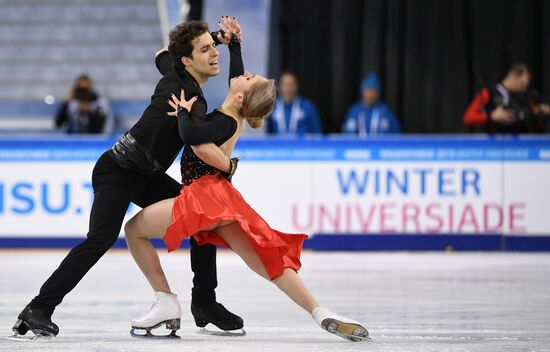 Универсиада-2019. Фигурное катание. Танцы. Ритмический танец