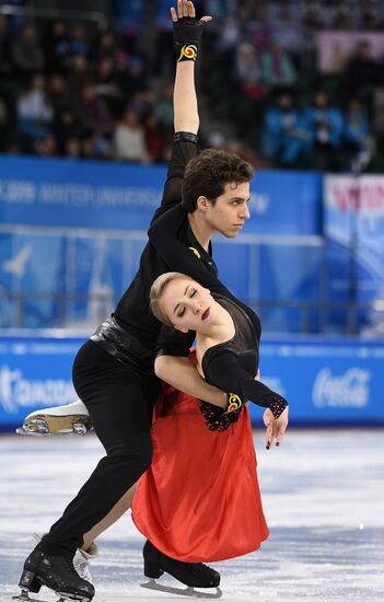 Универсиада-2019. Фигурное катание. Танцы. Ритмический танец