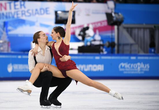 Универсиада-2019. Фигурное катание. Танцы. Ритмический танец