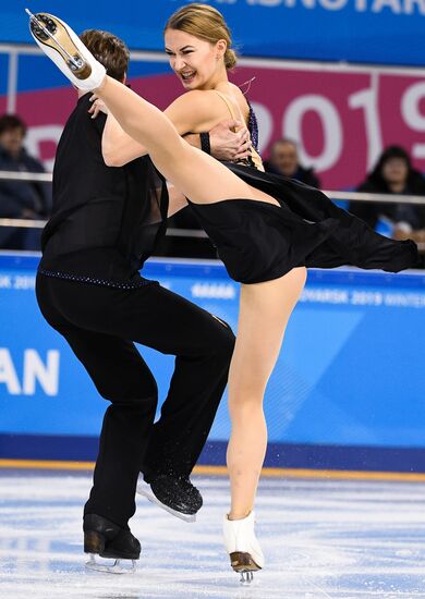 Универсиада-2019. Фигурное катание. Танцы. Ритмический танец