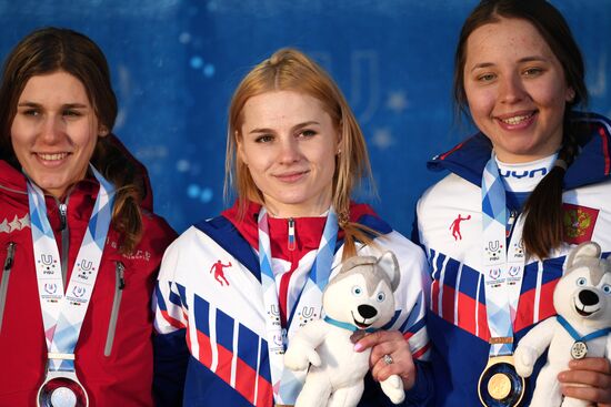 Универсиада-2019. Горнолыжный  спорт. Женщины. Гигантский слалом