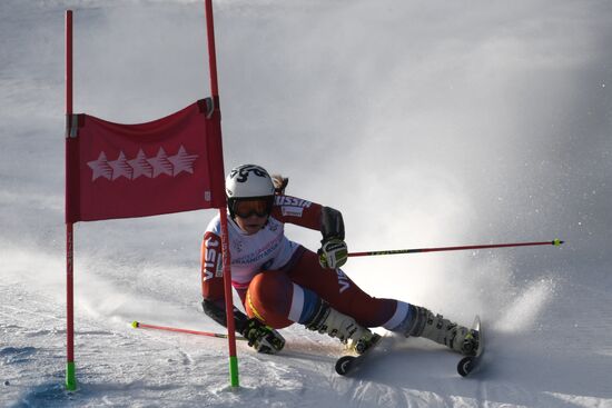 Универсиада-2019. Горнолыжный  спорт. Женщины. Гигантский слалом